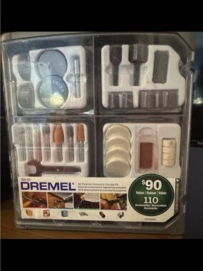 "The original" Dremel 709-02 Rotary tool accessories storage kit 110 pieces